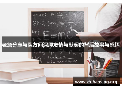老詹分享与队友间深厚友情与默契的背后故事与感悟