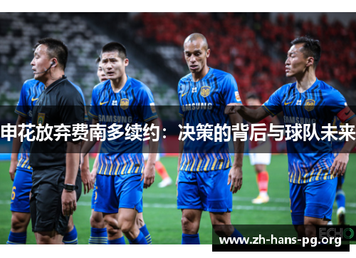申花放弃费南多续约：决策的背后与球队未来